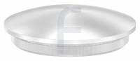 50856-240-25 Rohrabschlussstopfen, für Rohr 42,4 x 2,5mm, leicht gewölbt, V2A