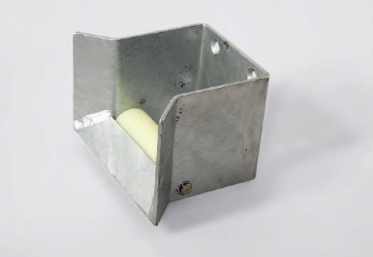 Einlaufschuh mit Rolle