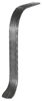 2170 Handlaufanfänger S235JR, 50x10mm, passend zu 2100