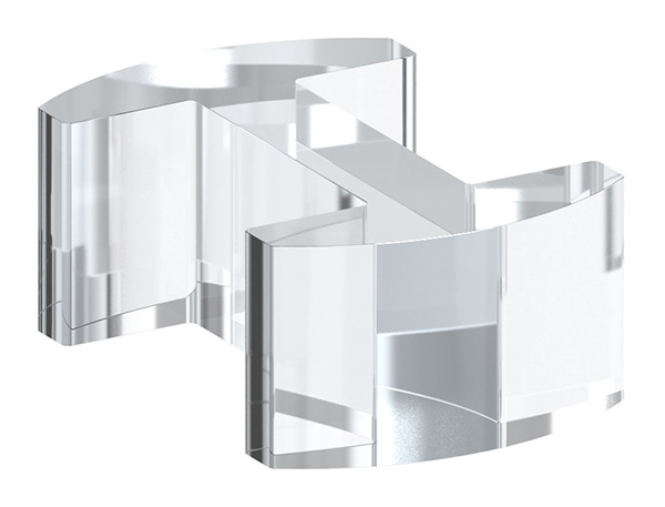 80571-P-20 Glasausrichter aus Kunststoff für Ganzglasgeländer für  Glas 20,76 - 21,52mm