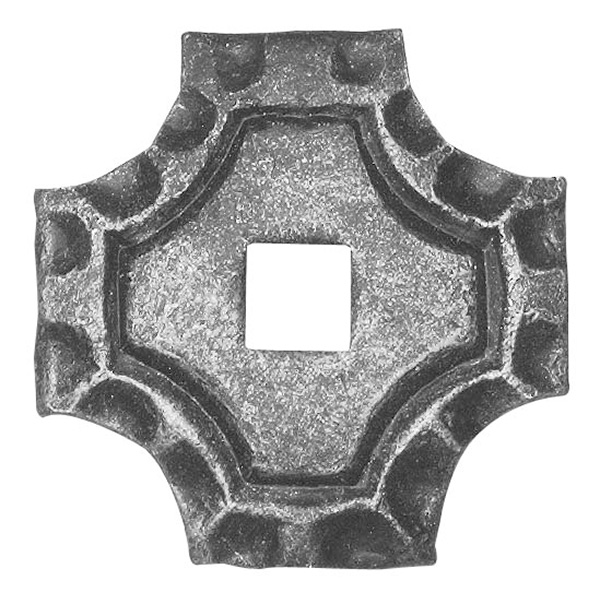 Bodenrosette 5mm, 65x65mm