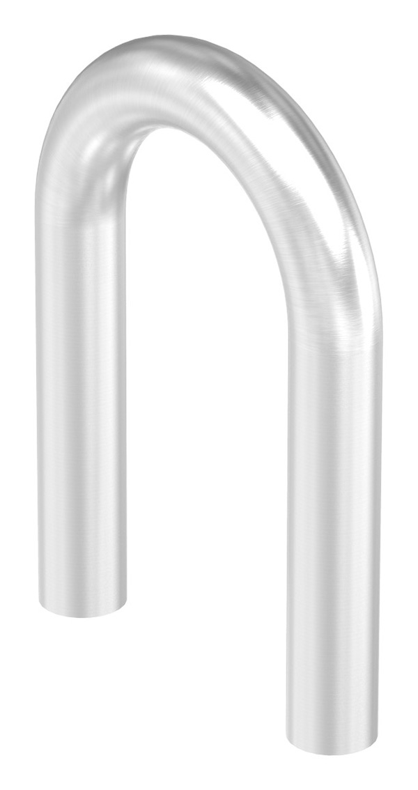 55140-U090 Rohrbogen 180°, aus Rohr 42,4 x 2,5mm, Radius-Mitte: 90mm, V2A