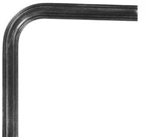 2053 Handlaufkrümmer S235JR, 40x8mm, passend zu 2003
