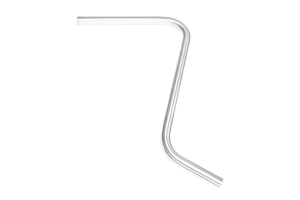 50257-240 Schwanenhals-Anfänger 33,7 x 2,6mm, gebogen ohne Nacharbeit, V2A