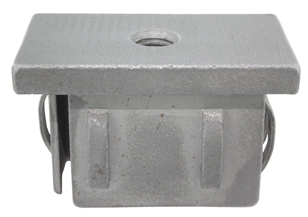 Stahleinschlagkappe, für Rechteckrohr 50x30mm