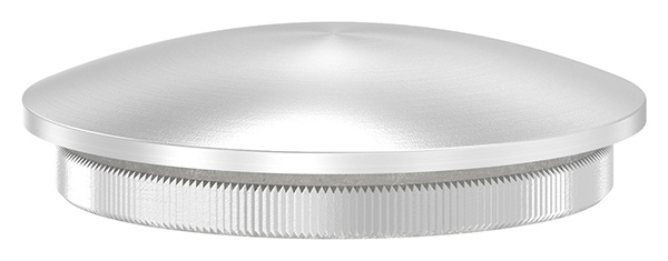 50856-240 Rohrabschlussstopfen, für Rohr 42,4 x 2,0mm, leicht gewölbt, V2A