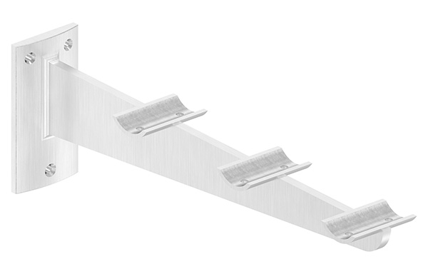 Tablettrutschenträger, für Rohr 33,7mm, V2A