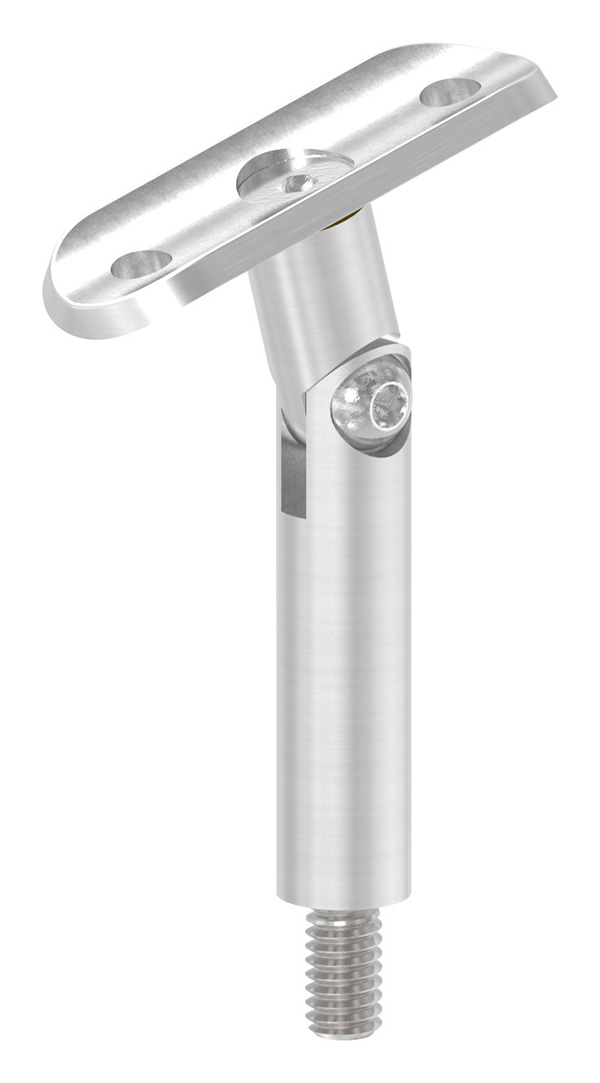 60176-240 Gelenkstift mit Halteplatte, für Rohr 33,7mm, V2A