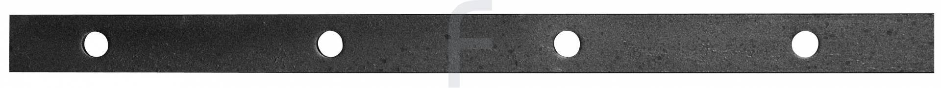 Lochleiste 25x8mm, Lochabstand 60mm, Länge 2000mm