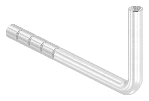 50347-240 Handlaufhalter zum Einbetonieren, oben mit Innengewinde M6, V2A