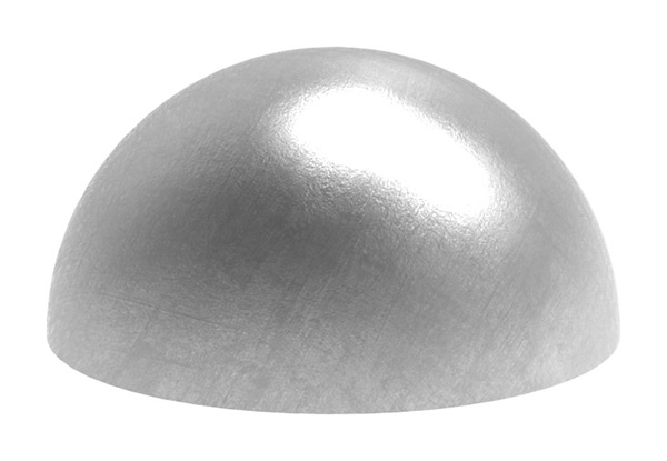 620200-VA Halbhohlkugel, Ø 200mm, ungeschliffen, V2A