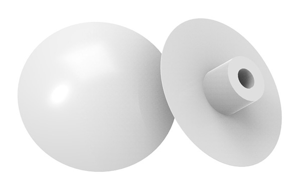 GK-P-G Plastikkappe, Farbe grau